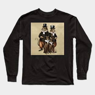 The Capybara Pilgrims Long Sleeve T-Shirt